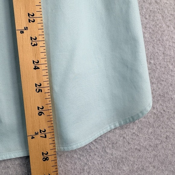 Chicos 3 Tunic Top Women's XL Wrinkle Resistant Light Blue NWT 100% Cotton - Picture 7 of 12